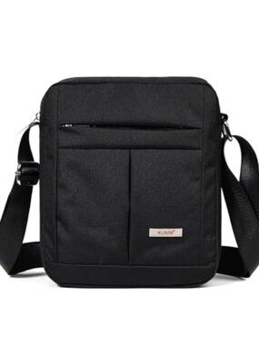Men's Nylon Messenger Crossbody Shoulder Bag Travel Sling Pack Business